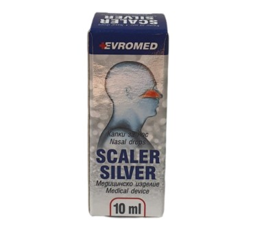 СРЕБЪРНА ВОДА SCALER SILVER 10мл КАПКИ